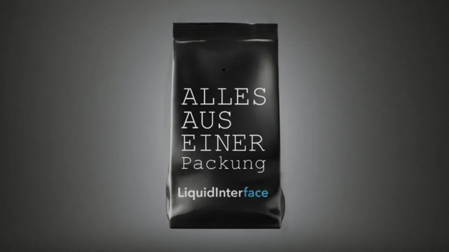 Liquid Interface, alles aus einer Packung
